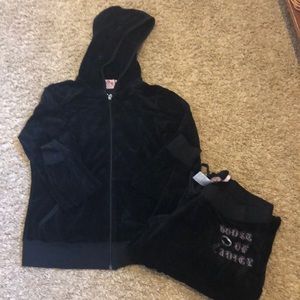 Juicy couture velour track suit